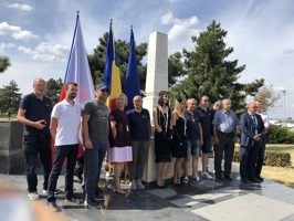 All participant of first stage of Memorial flight in Bucharest. 